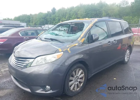 2011 Toyota Sienna Limited from USA, damaged, VIN 5TDDK3DC0BS006768